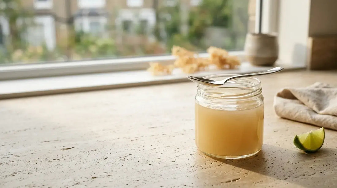 Sea moss gel jars from the Millie's Moss collection