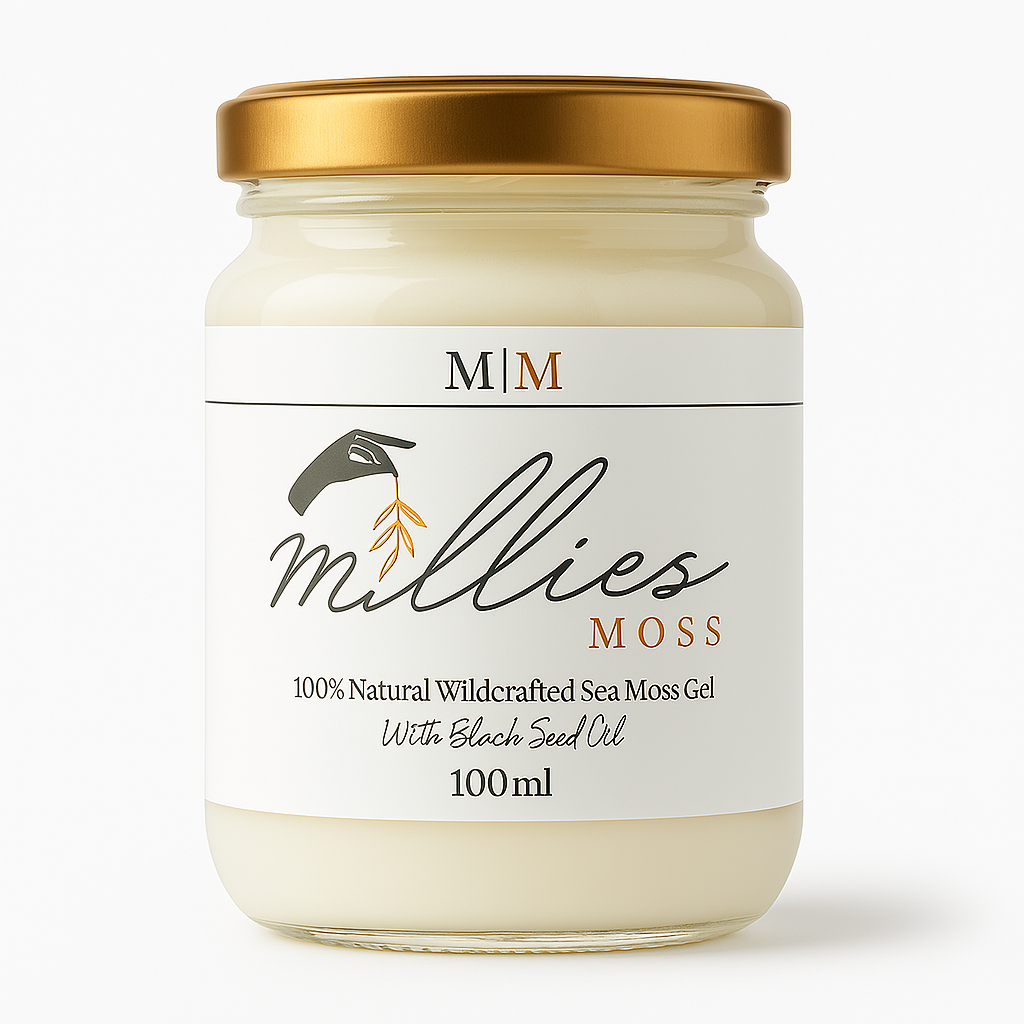 Sea Moss Gel Infused With Black Seed Oil