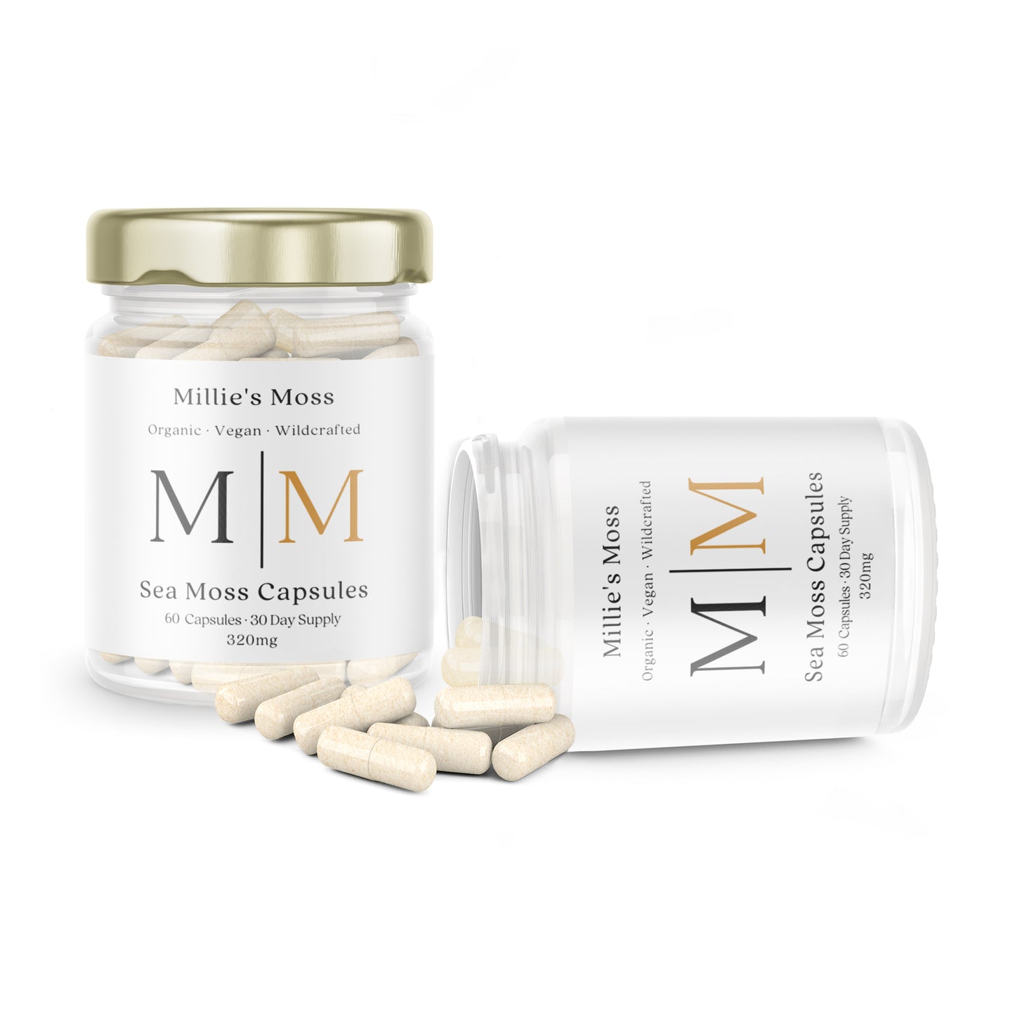 Millie’s Pure & Wildcrafted Golden Sea Moss Capsules