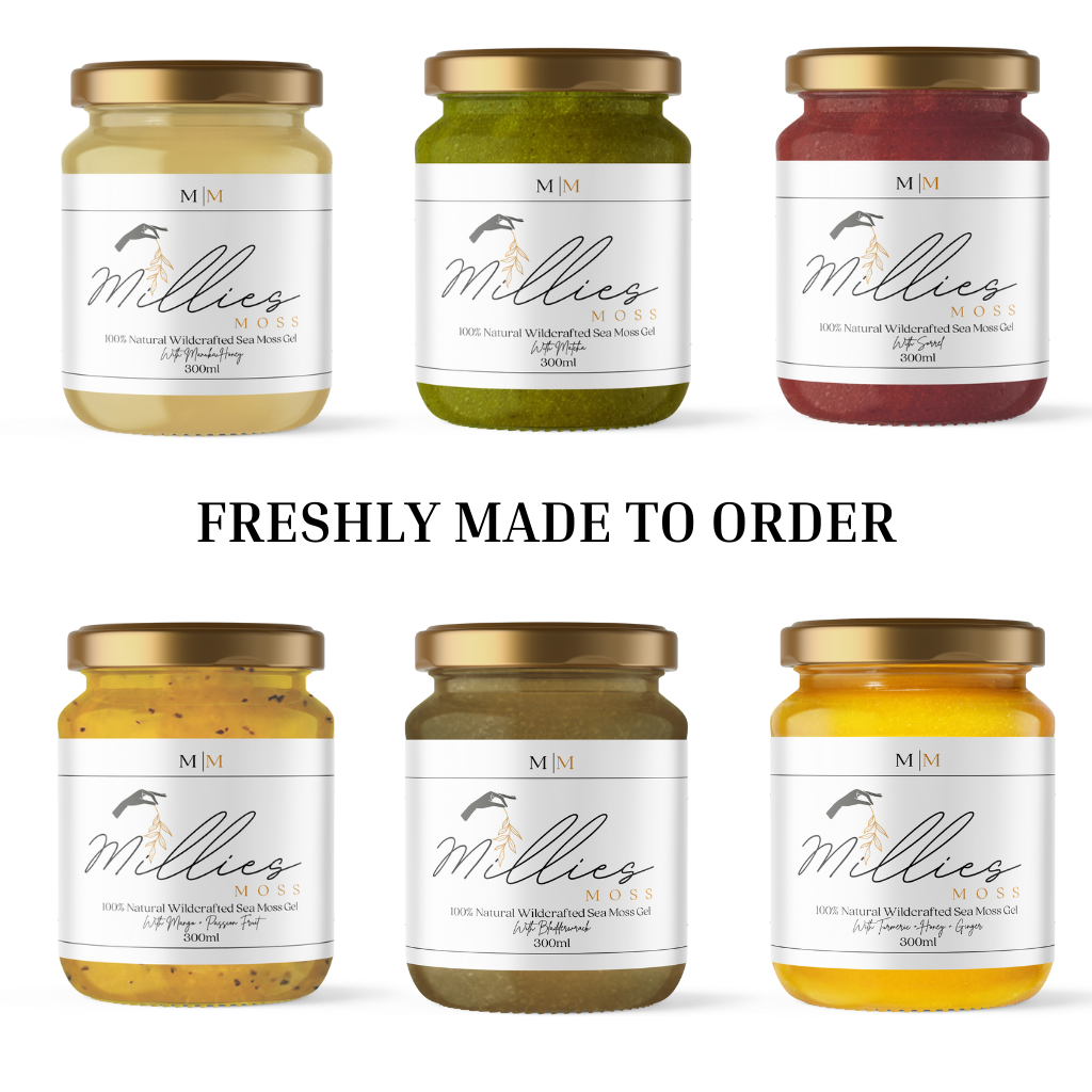 Fresh Sea Moss Gels Collection