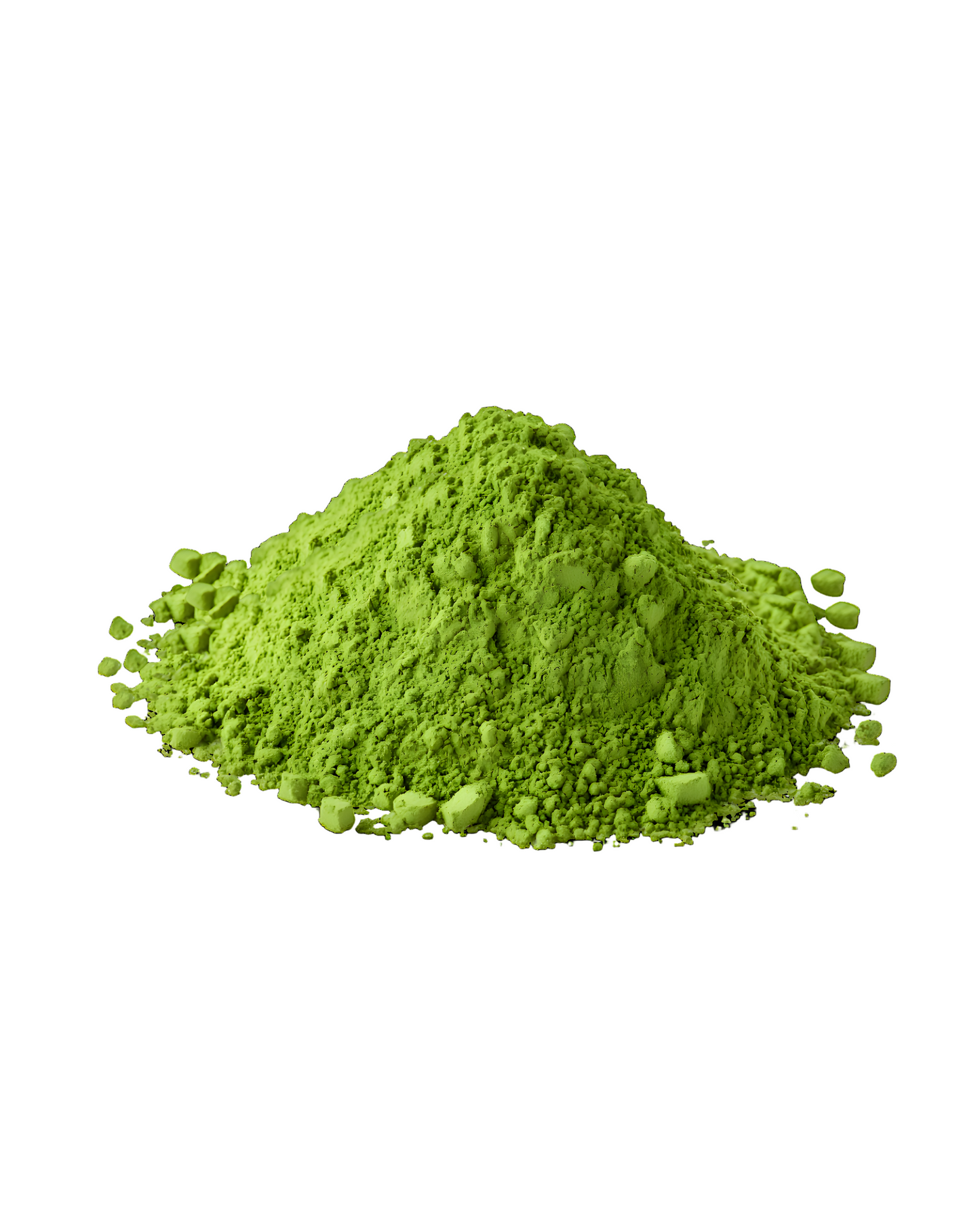 Bowl of vibrant green matcha powder, packed with antioxidants to boost metabolism, enhance focus, and support overall wellness.