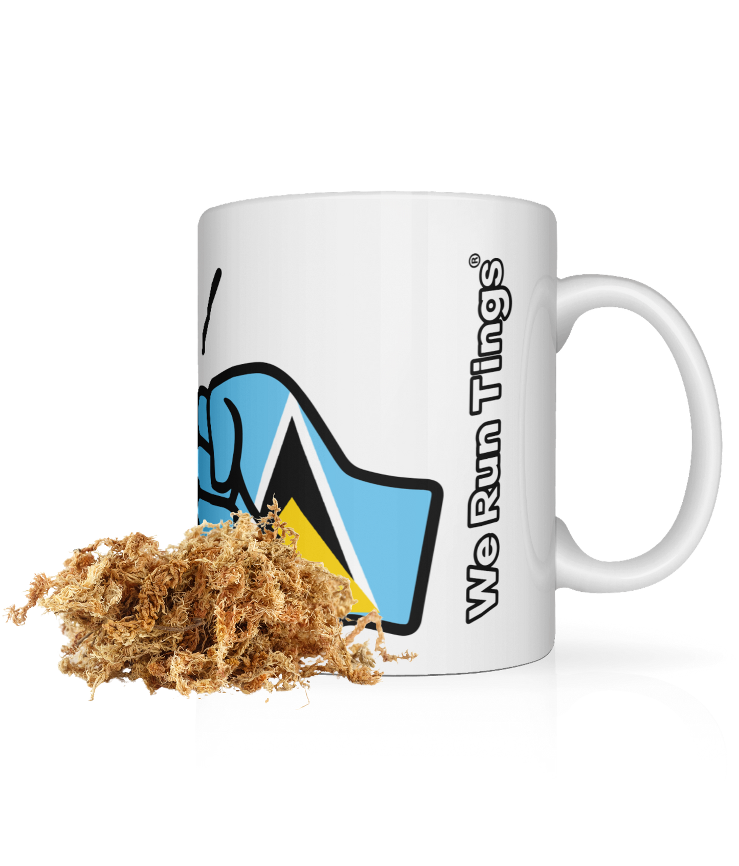 We Run Tings, Caribbean Tea, Coffee Mug, Cup