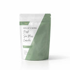 Millies Moss purple sea moss capsules 500mg natural supplement pouch