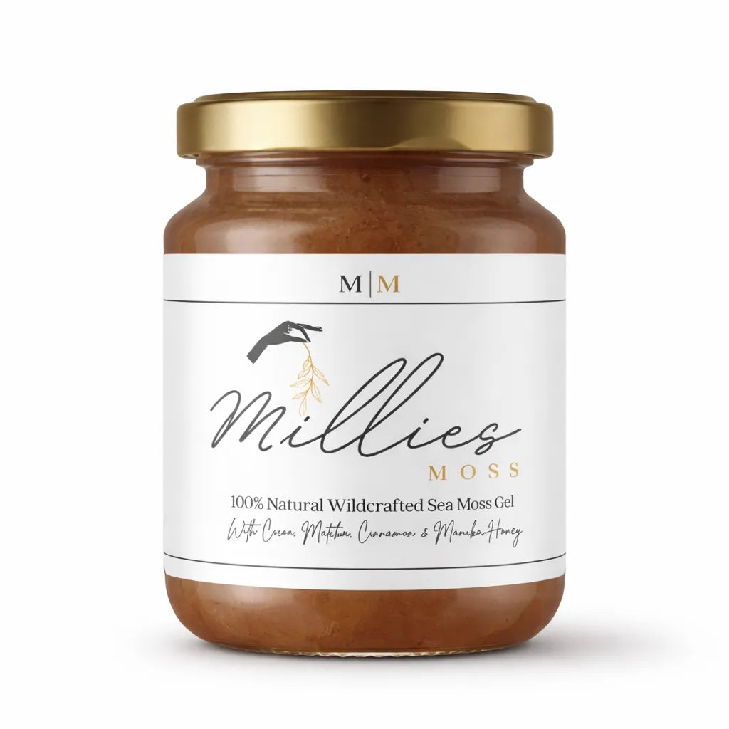Millies Moss natural wildcrafted sea moss gel 720ml jar