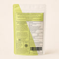 Back of Millie’s Moss Sea Moss with Aloe Vera Capsules pouch showing directions, storage, ingredients, nutritional information and barcode.