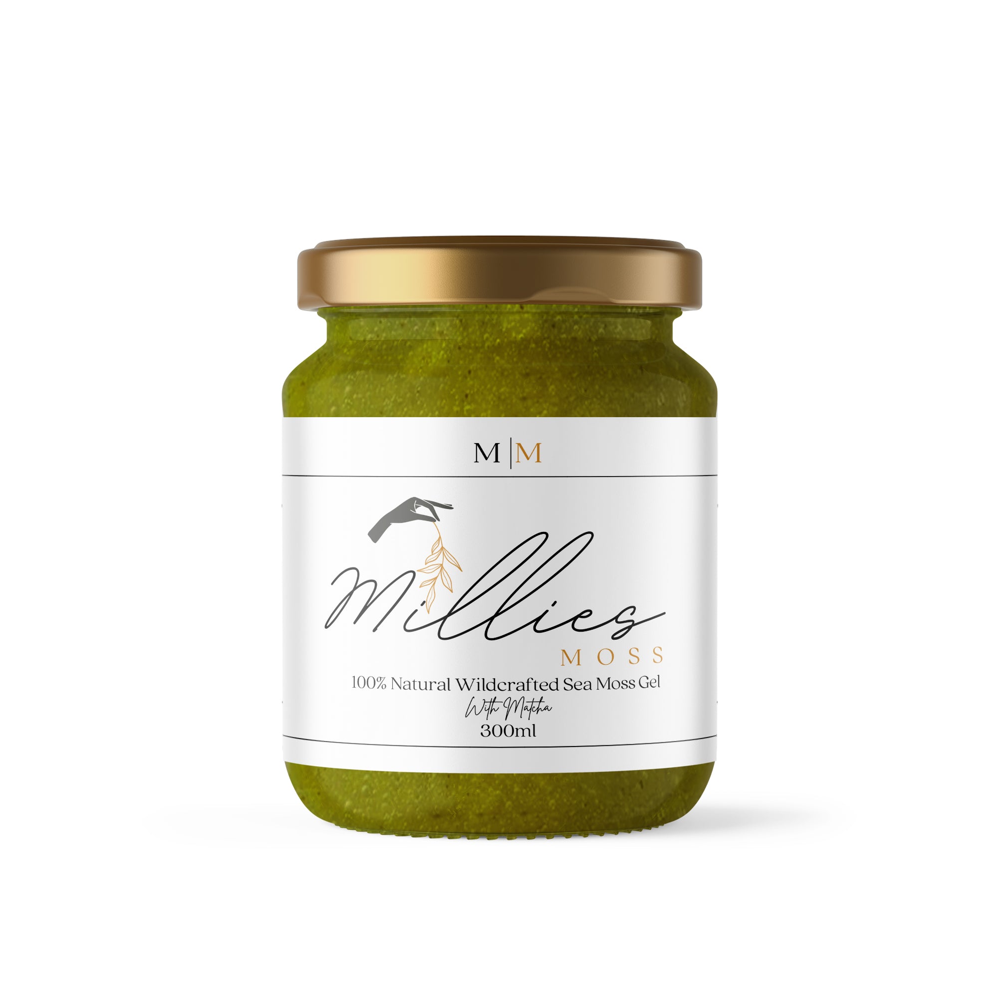 Sea Moss Gel Infused with Japanese Matcha | Millie's Moss